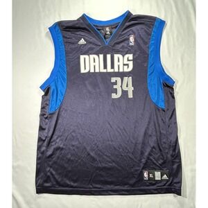 Adidas Dallas Mavericks 34‎ Harris Jersey men's XL NBA Basketball